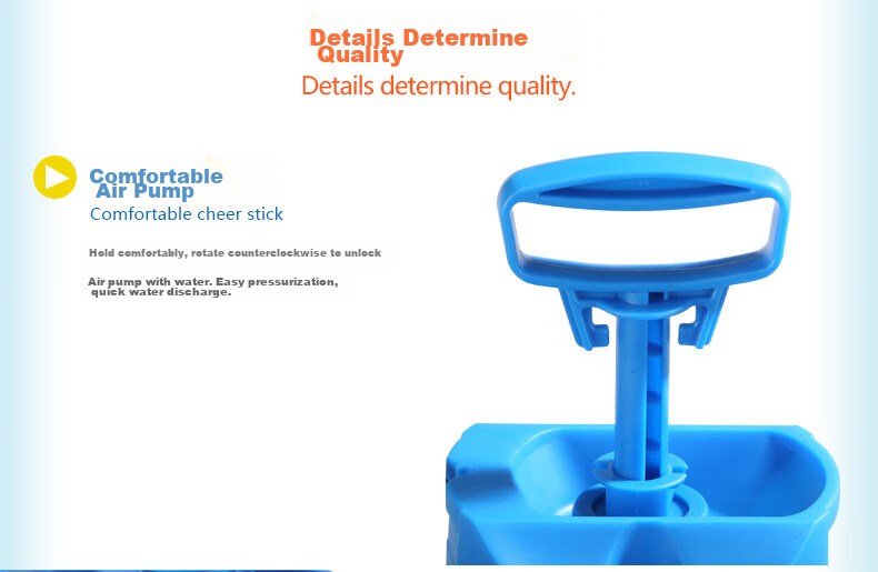 GUANNUODA Eye Wash Station, Dual-Port Portable Sprayer, Emergency Mobile Laboratory Industrial Use, 5L with Pressure Gauge 6