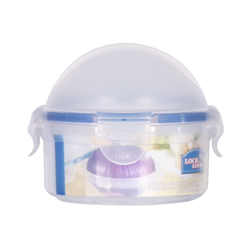 LOCK&LOCK Children's Fruit Box, Portable Elementary School Student Snack Storage Container, Lunch Box, Plastic Food Preservation Box, Mini Divided Meal Tray