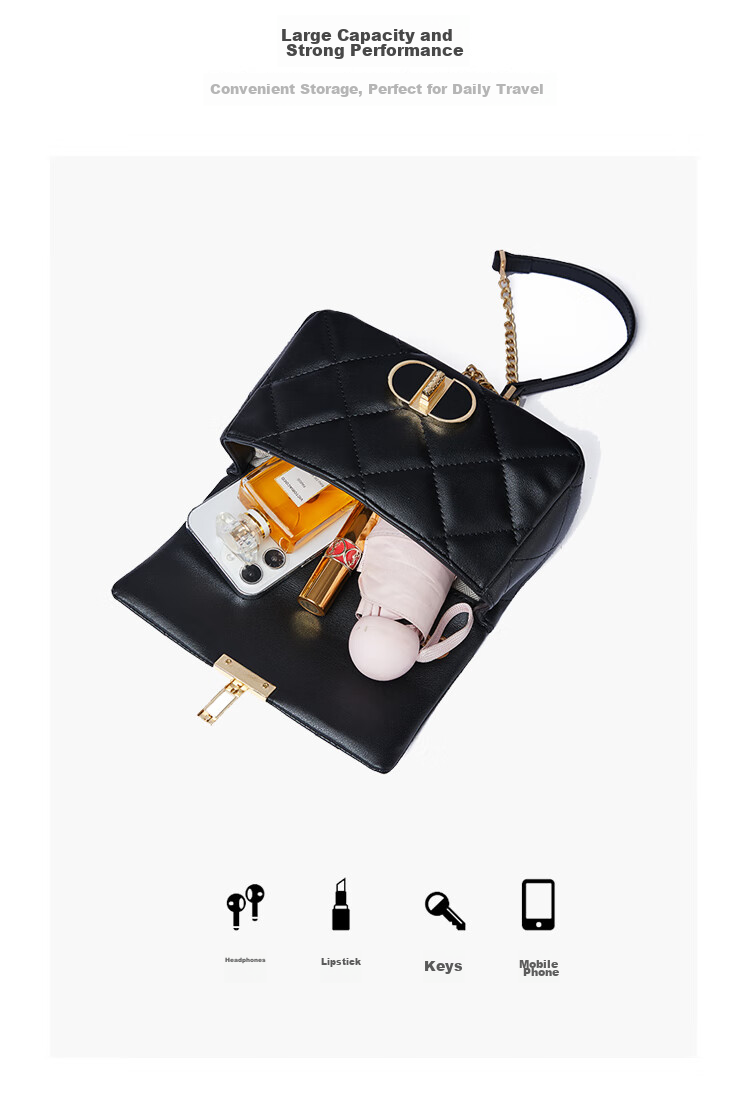 RED DRAGONFLY 2026 New Leather Handbag, Cowhide Crossbody Shoulder Bag, Small Square Bag, Birthday Gift for Girlfriend Or Mother 15