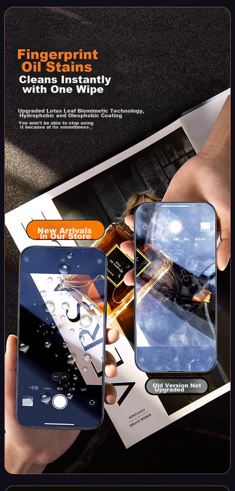 KOOLIFE [Anti-Shatter Edge] Suitable for Apple 15 Tempered Glass Screen Protector Privacy Film, IPhone 15 Phone Film Anti-Peeping Privacy Protection Sticker Full Screen Glass Coverage Ultra-Thin Shatterproof Fingerprint Resistant 11