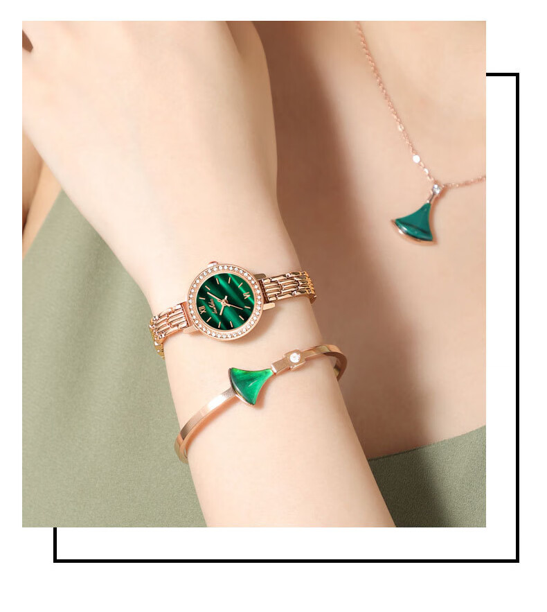 40,000 Kilometers Women's Watch Fashionable Compact Trendy Student Quartz Waterproof Ladies Watch New Year Gift Back to School 6