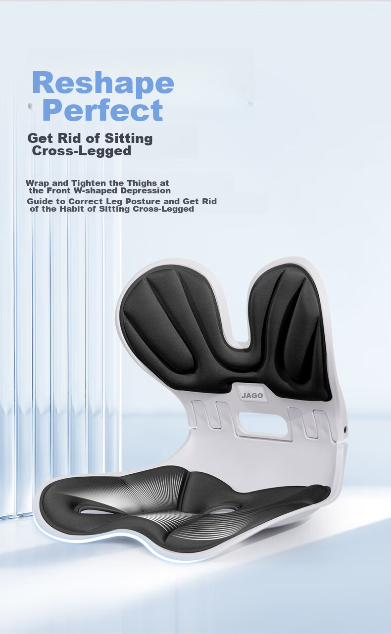 JAGO Lumbar Support Cushion for Long Sitting, Office Chair Backrest Pad, Waist Support Cushion with Petal Design for Beautiful Buttocks 4
