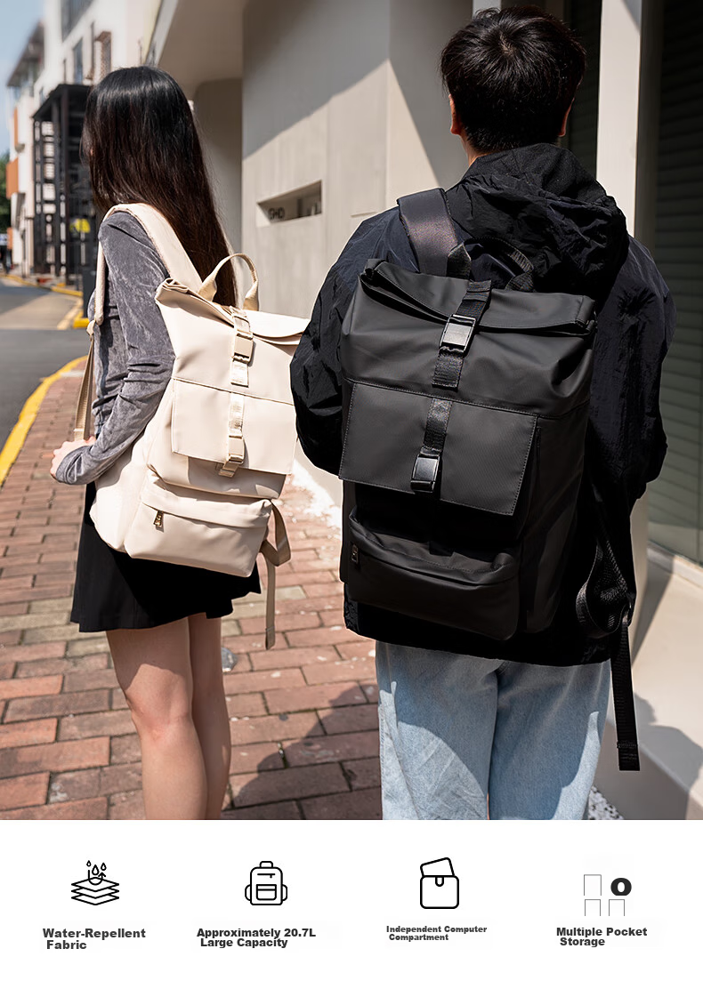 HP X241 Backpack, School Bag, Travel Backpack, Light Business Laptop Bag, Commuter Office Casual Multi-Purpose Large Capacity Multifunctional Compartment Water-Resistant Desig 1