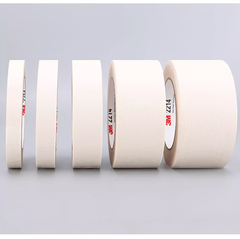 3M 2214 White Masking Tape, DIY Sticker Making, Heat Resistant for Office Home Decoration, Daily Use Car Spray Painting Masking Tape, No Trace Paint Fixation Protection, 20mm*50m, 1 Roll 11