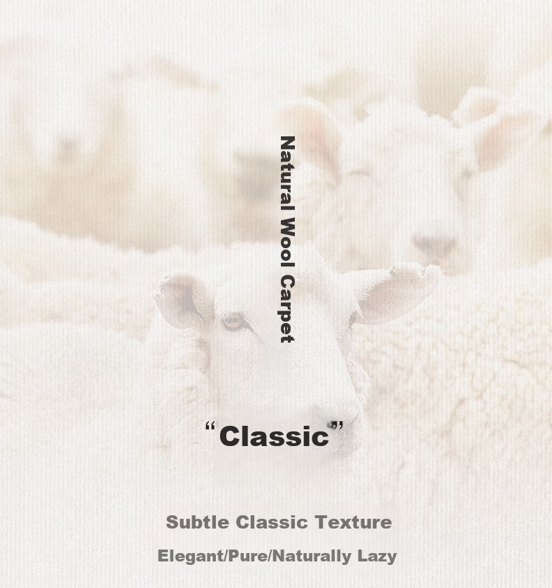 Dajiang Bedroom Bedside Rug, Wool Light Luxury High-End Feel, End-Of Rug, Long Strip Bedrug, 60x180cm 1