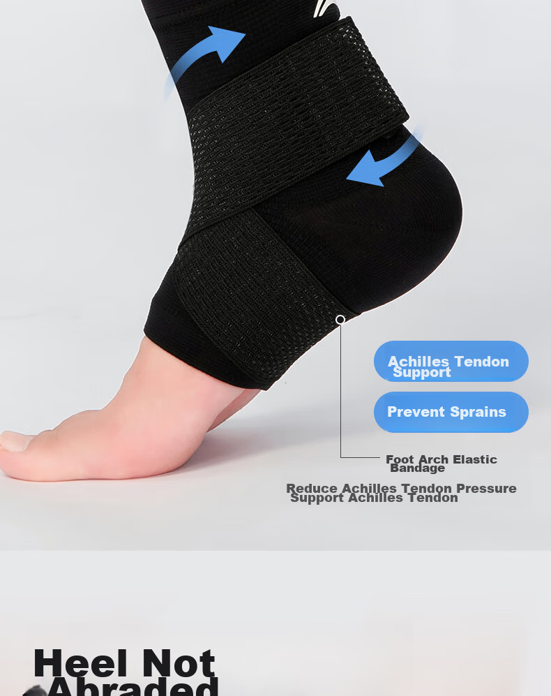 Li-Ning Ankle Brace, Sports Basketball Anti-Sprain Recovery Sleeve, Heel Protection Sleeve, Ankle Joint Fixation Brace 7