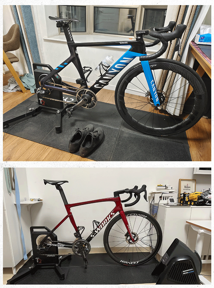 CYCPLUS Fitness [National Team Edition] T2 Intelligent Direct-Drive Cycling Trainer, Indoor Road Bike Power Training Stand, Practice Statio 27