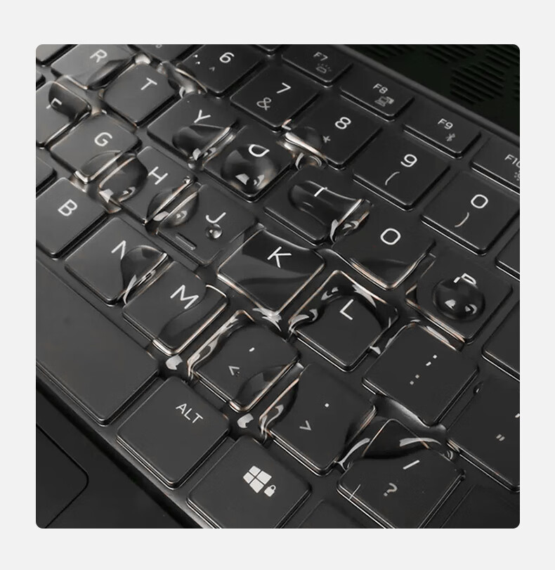 Jiasu Keyboard Cover for Dell G16 Gaming Laptop, 16-Inch Notebook Protective Film, Keyboard Dust Cover, Waterproof, Transparent, Invisible, Non-Slip 3