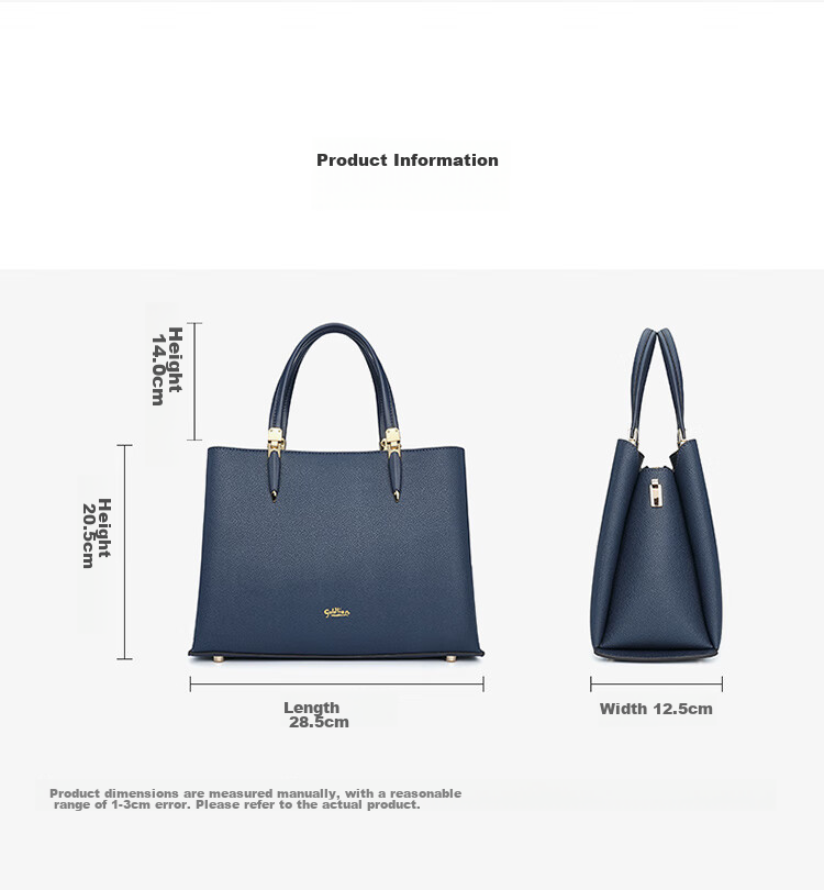 Goldlion Women's Handbag, Simple And Elegant Business Tote Bag, Birthday Gift for Ladies 13
