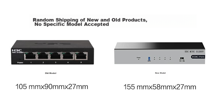 H3C 8-Port Gigabit Switch, Unmanaged Enterprise-Grade Switch, Home Dormitory Network Cable Splitter, S1208V 1