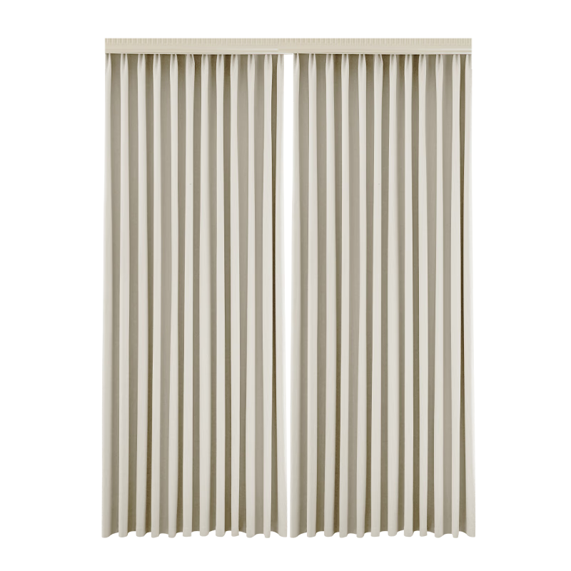 Golden Cicada Home Blackout Curtains 2026 New Chenille Hook Style Off-White 270x250cm for Bedroom and Living Room
