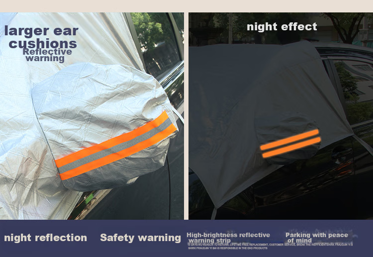 Yueyebing Car Sunshade/snow Shield Sun Visor, Window Sunshade, Front Windshield Sunshade, Snow Shield 10