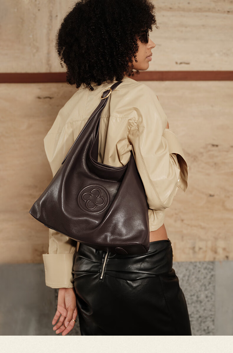 CASSILE [Celebrity Style] Cassile Tote Bag for Women, Vegetable-Tanned Sheepskin Large Capacity Hobo Bag, Birthday Gift 21