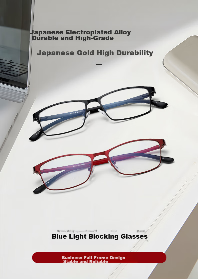 Jingpintang Japanese Imported Anti-Blue Light Reading Glasses for Men And Women, High-Definition Eye Protection Glasses, JD Self-Operated Flagship Store Authentic Product 100 Degrees 2
