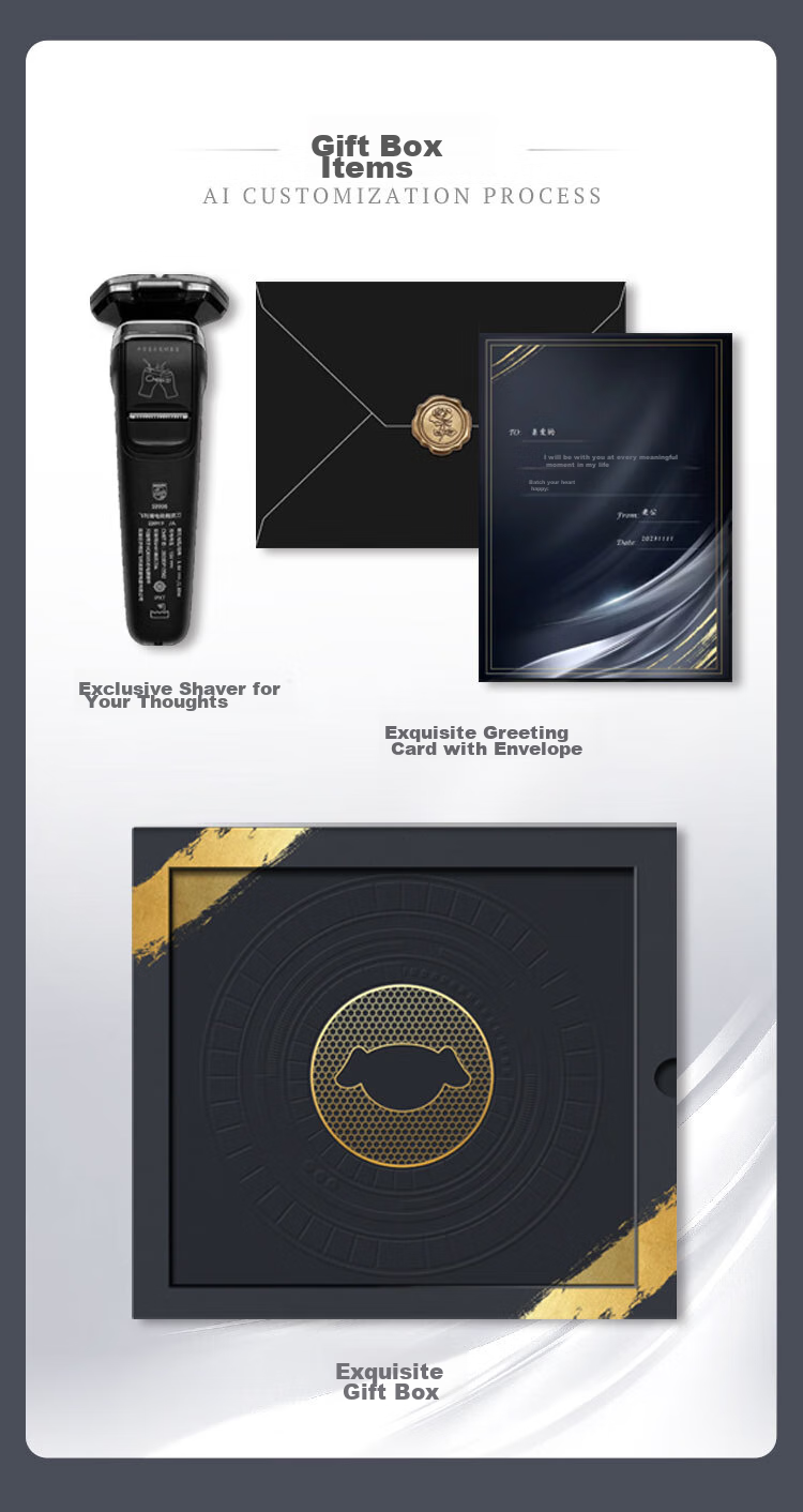 Xiaoxiangzhihe Ready-To Gift Box Drawer Box with Built-In Card Slot Design, Can Be Paired with Gift Customization And Greeting Cards 8