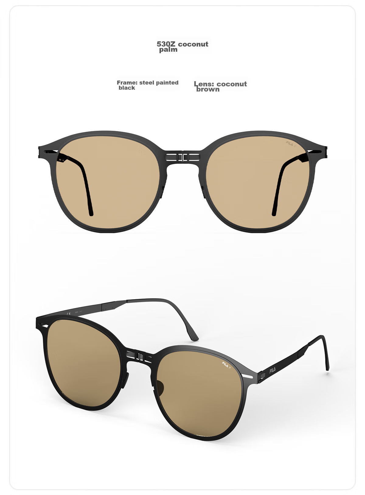 FILA Foldable Polarized Sunglasses for Men And Women, UV Protection, Portable And Compact B25 Sunglasses for Back-To And Father's Day 18