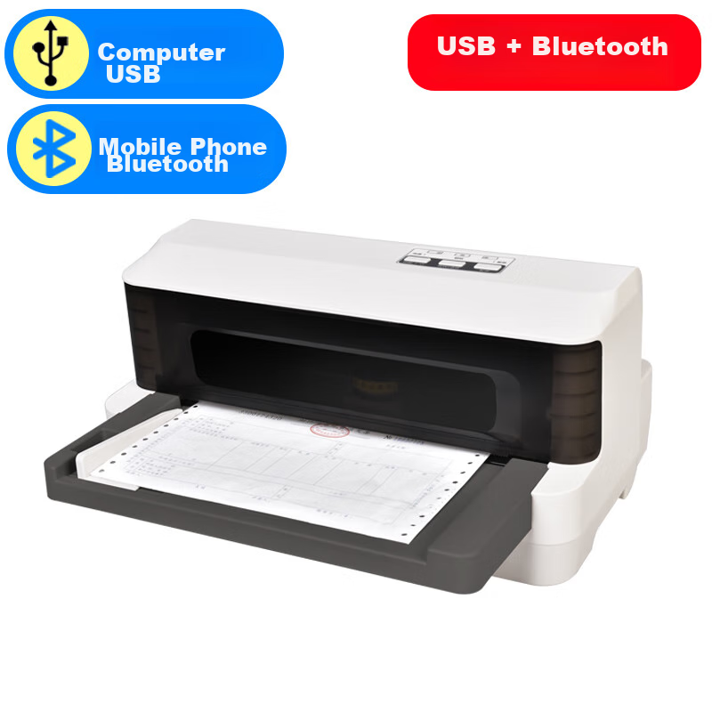 Bluetooth-принтер Grozziie TD630 для печати чеков, накладных, счетов-фактур