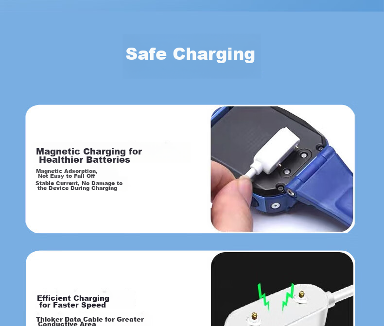 ESCASE Charging Cable for Huawei Children's Watch, Compatible with Huawei Fitness Band Charger, Suitable for Fit3/5X/5XPro/4X/5/4Pro/9/8 Fitness Bands, Magnetic Power Cord 11