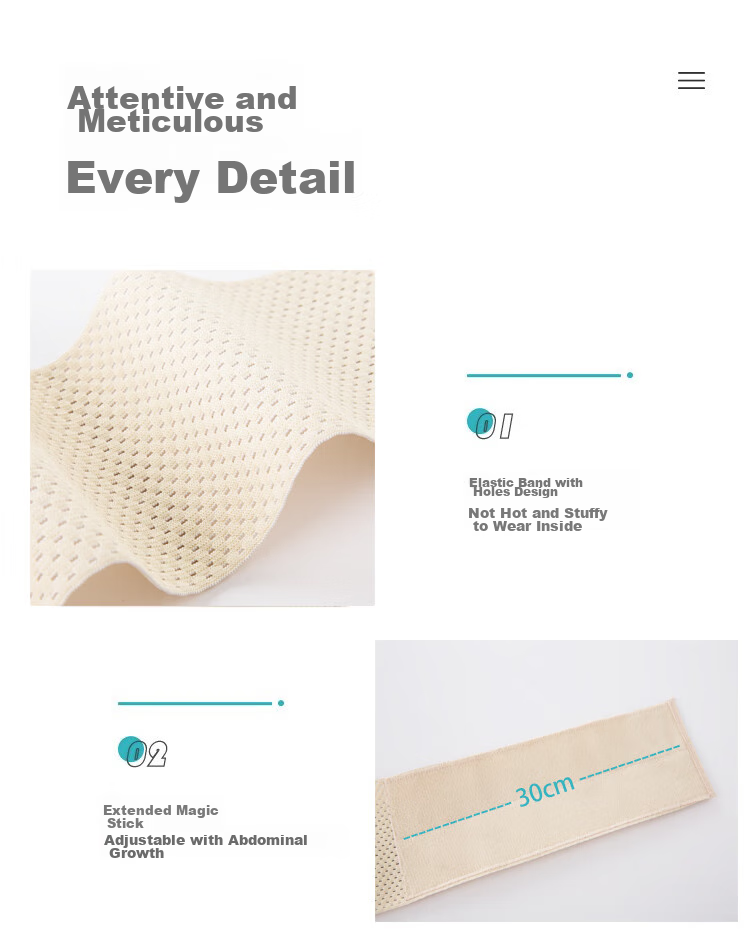 Da Ren You Xi Maternity Support Belt for Late Pregnancy, Belly Band for Pregnant Women, Tummy Control Belt for Late Pregnancy, Practical Gift for Pregnant Wome 12