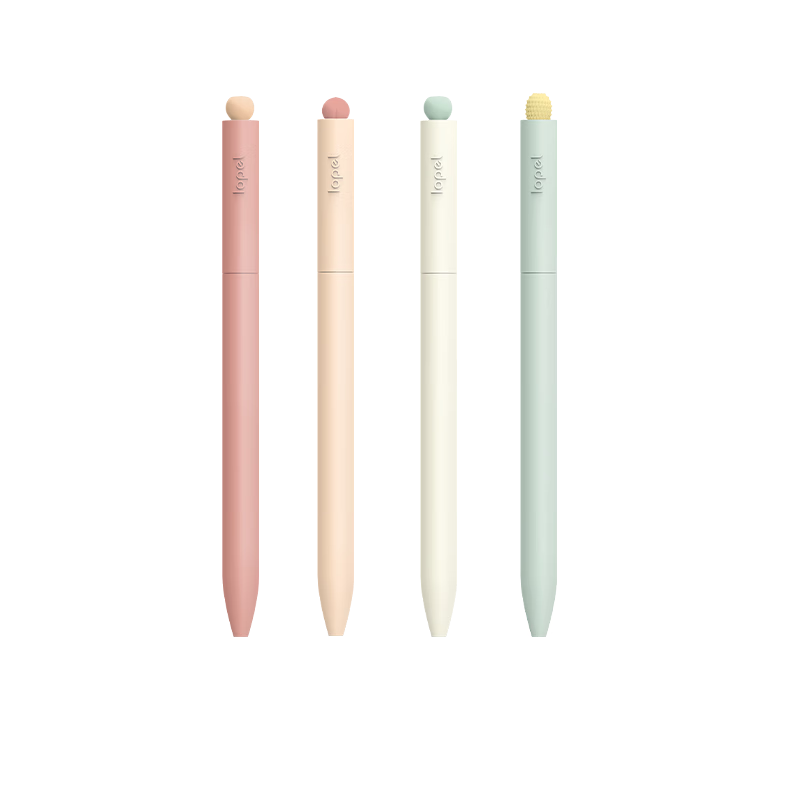 LOPET Neutral-Scented Gel Pen, Quick-Drying, High-Quality, for Exam Practice, Student Exam-Specific, 0.5mm Black Pen, Smooth Writing Experience for Middle School Students, Black Ink Pen, Ballpoint Pen, 4-Piece Set LT-1388
