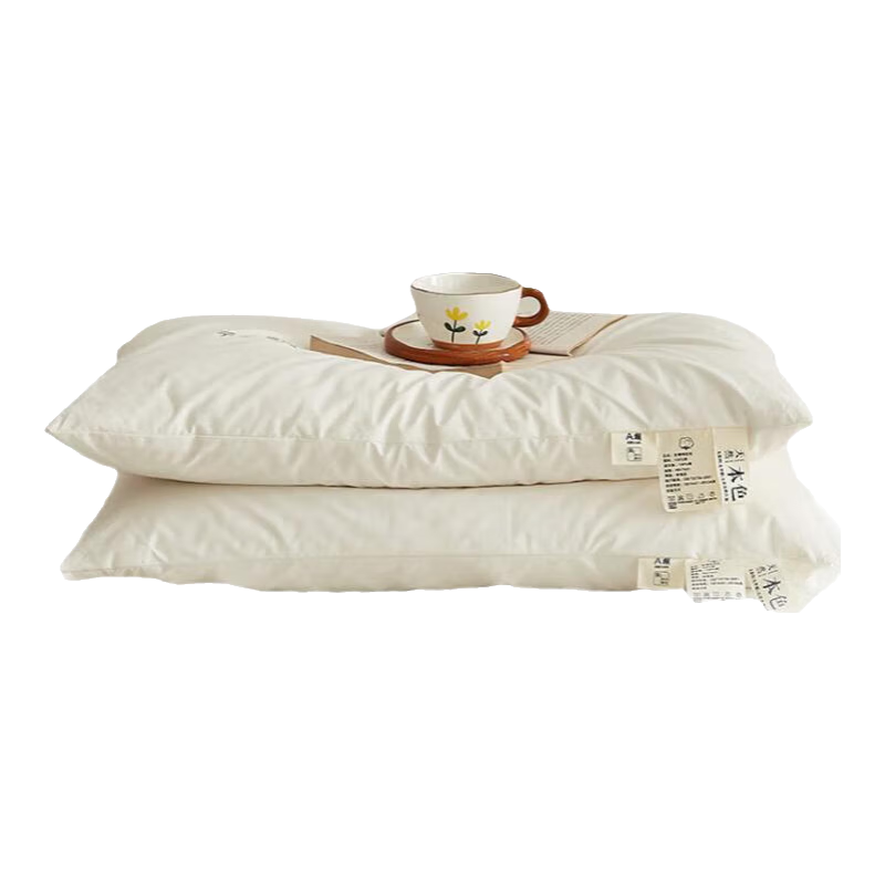 Grace Class A Pure Cotton Pillow, Shaped Pillow, 100% Xinjiang Cotton Pillow Core, High Pillow, Single Person, One Piece
