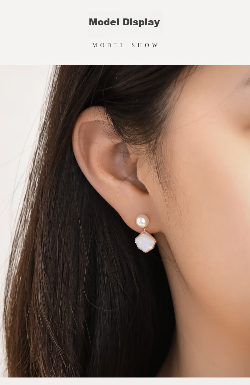 MANHE S925 Silver Stud Earrings for Women, Princess Earrings, New 2026 Style Birthday Gift for Girlfriend 19