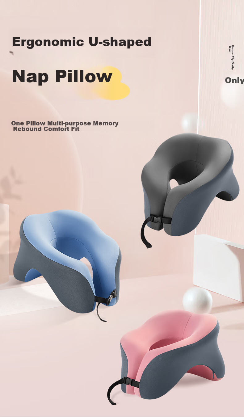 Mixiaoshu Nap Pillow, U-Shaped Pillow, Face-Down Pillow, Office Cushion, Student Nap Support, Neck Pillow, Backrest, Nap Pillow 1
