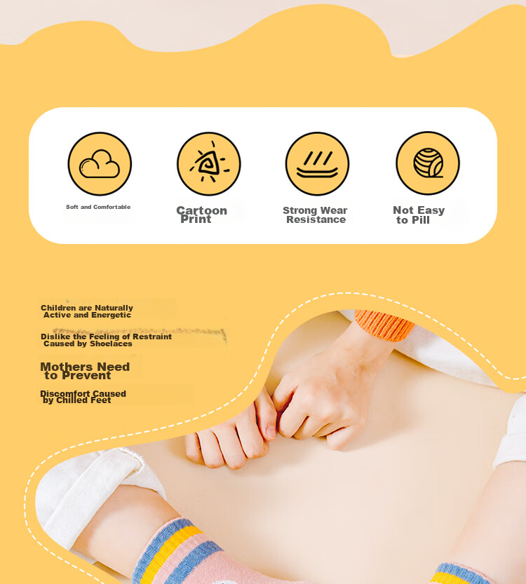 LangSha Children's Socks, Spring And Autumn Thin Style, Girls' Socks, Mid to Big Kids' Student Baby Socks, Mid-Calf Cotton Socks, 5 Pairs Per Pack 2