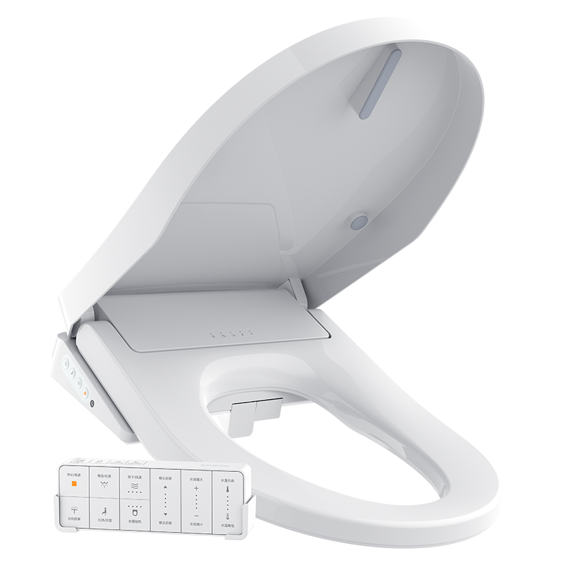 SMARTMI 2Pro Sensor Smart Toilet Seat with Warm Air Drying, Heating, Automatic Sensor, Antibacterial Toilet Cover