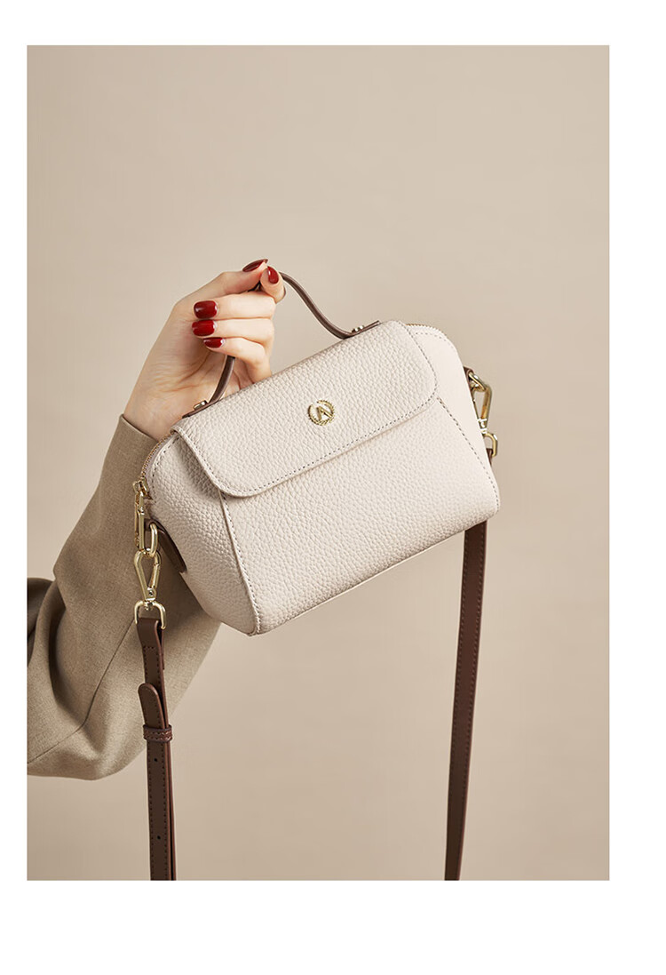 Aokang Women's Handbag, 2026 New Trendy Cowhide Tote Bag, Light Luxury Crossbody Shoulder Bag, Birthday And 520 Gift for Girlfriend Or Wife 15