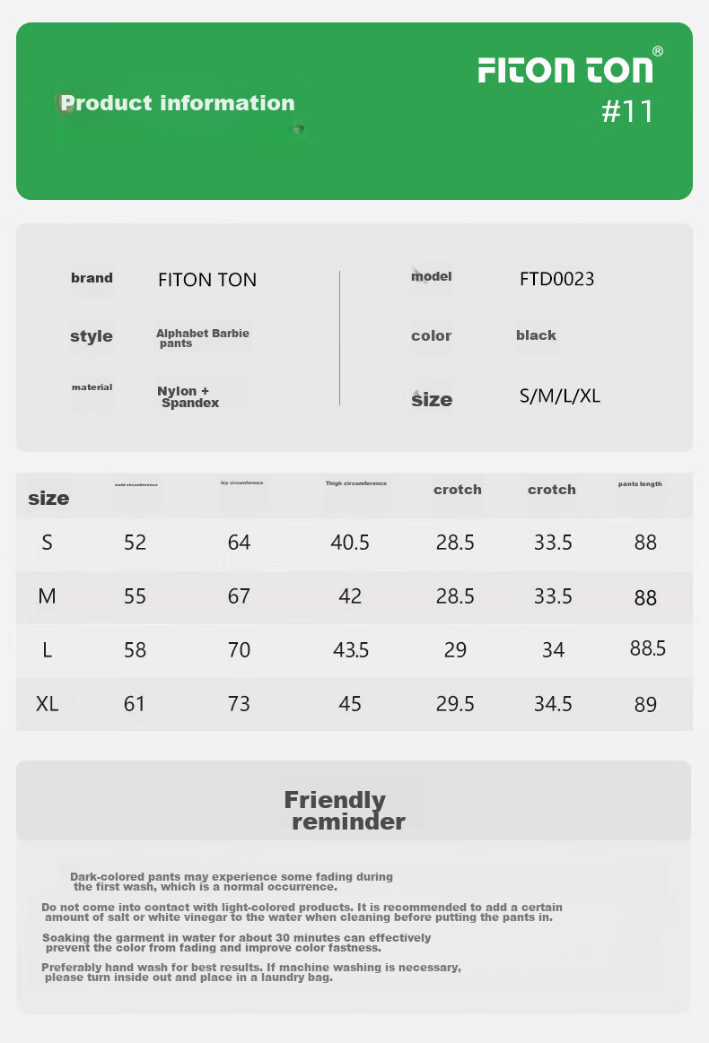 FitonTon Shark Leggings for Women, Autumn And Winter Wear, Base Layer Pants, Slightly Compression Sports Yoga Pants FTD0023, Black, Size S 21
