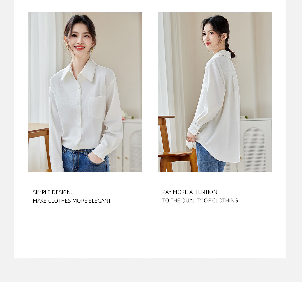 PinCai Women's Long Sleeve Shirt Autumn Winter Thickened Office Wear Versatile Blouse P144C6003 9