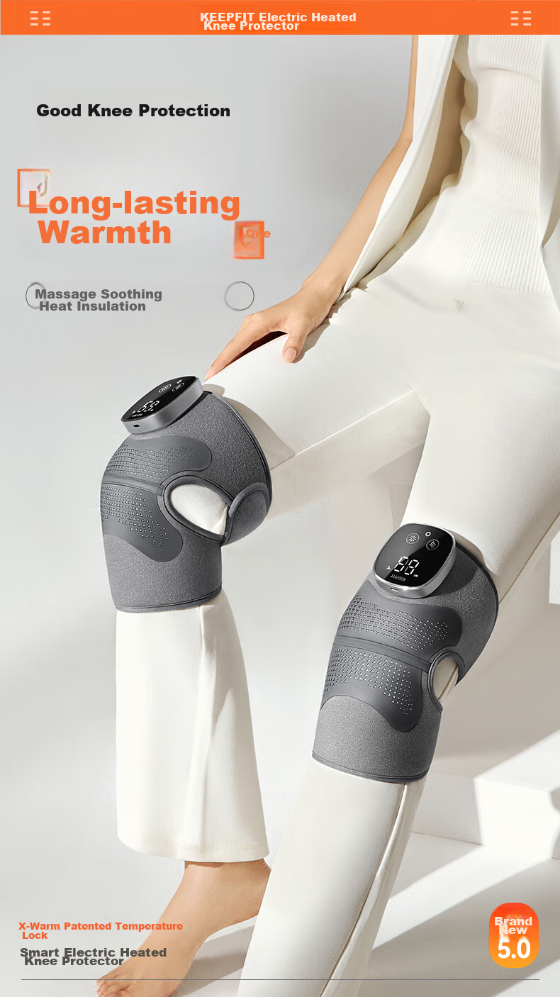 Kepufei Knee Heating Therapy Device, Massage Instrument, Heating Pad, Warm Knee Joint Protector, for Elderly Parents, with National Subsidy 4