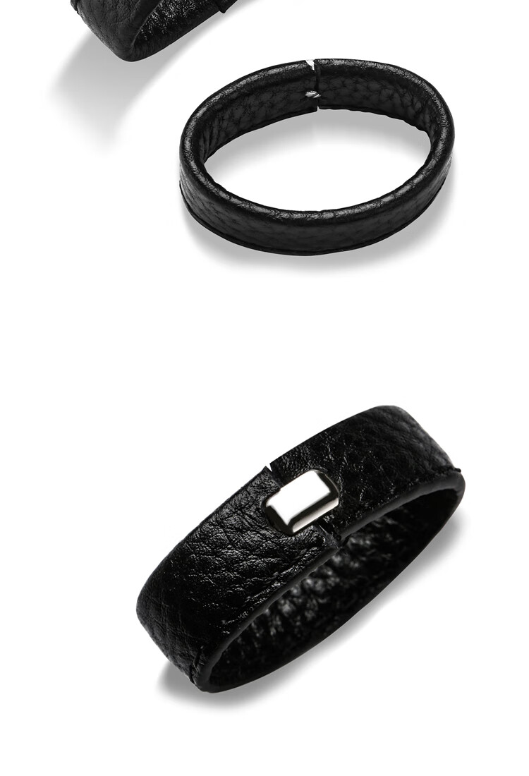 CARTELO Leather Belt Loop Accessory Genuine Cowhide Ring Buckle Waistband Tail Fixing Ring Gift 2