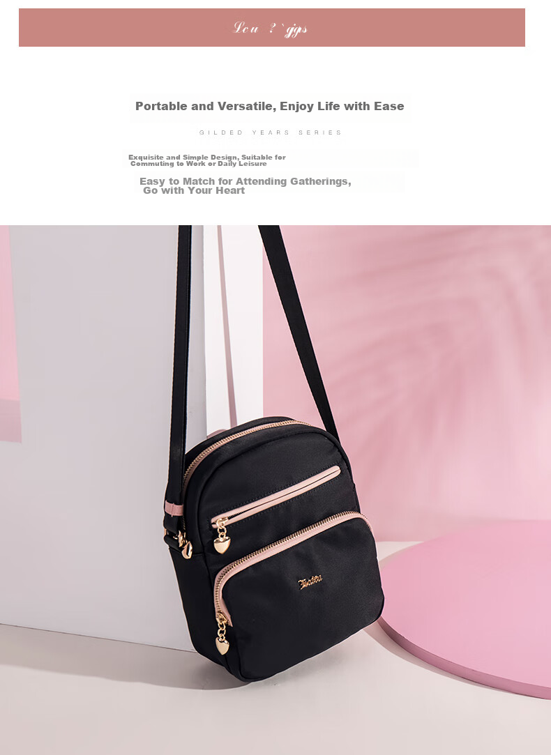 Laifu Handbag, Women's Shoulder Crossbody Bag, Casual Versatile Ladies' Small Square Bag, Phone Pouch, Birthday Gift 6