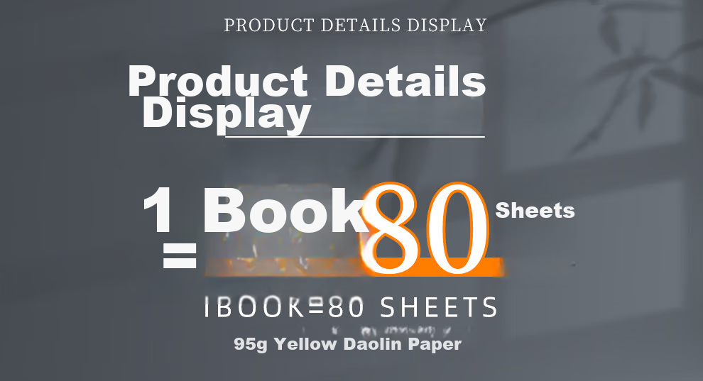Longe A5 Loose-Leaf Notebook Refill, 6-Ring Refill Paper, Replacement Pages for Notebooks, Thickened 95g Lined Refill Paper, 80 Sheets/book, Customizable 11