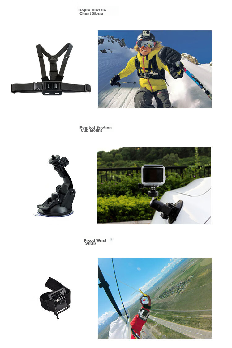 KYOTSU Action Camera Accessory Kit for GoPro 13/12/11, DJI Action 6/5Pro/4, And Other Action Camera Series, Including Storage Pouches And Buoyancy Rods, 40-Piece Set 4