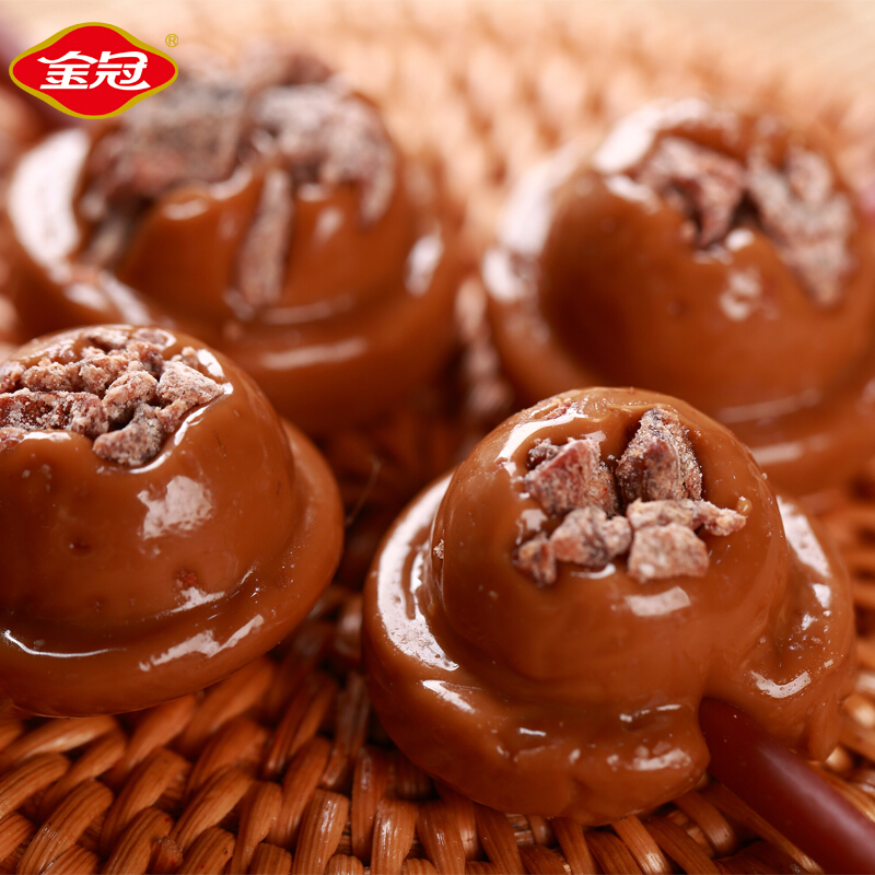 金冠 黑糖话梅味棒棒糖 20支 夹心硬糖 话梅糖 结婚喜糖 儿童休闲零食