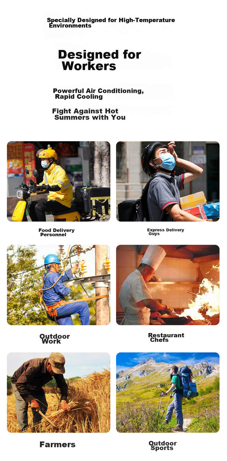 Masentek X1 Waist-Mounted Electric Fan, Portable Neck Strap Rechargeable Mini Air Conditioner, Cooling Device for Construction Sites, Outdoor Work, Welders, Long Battery Life with Strong Airflow 3