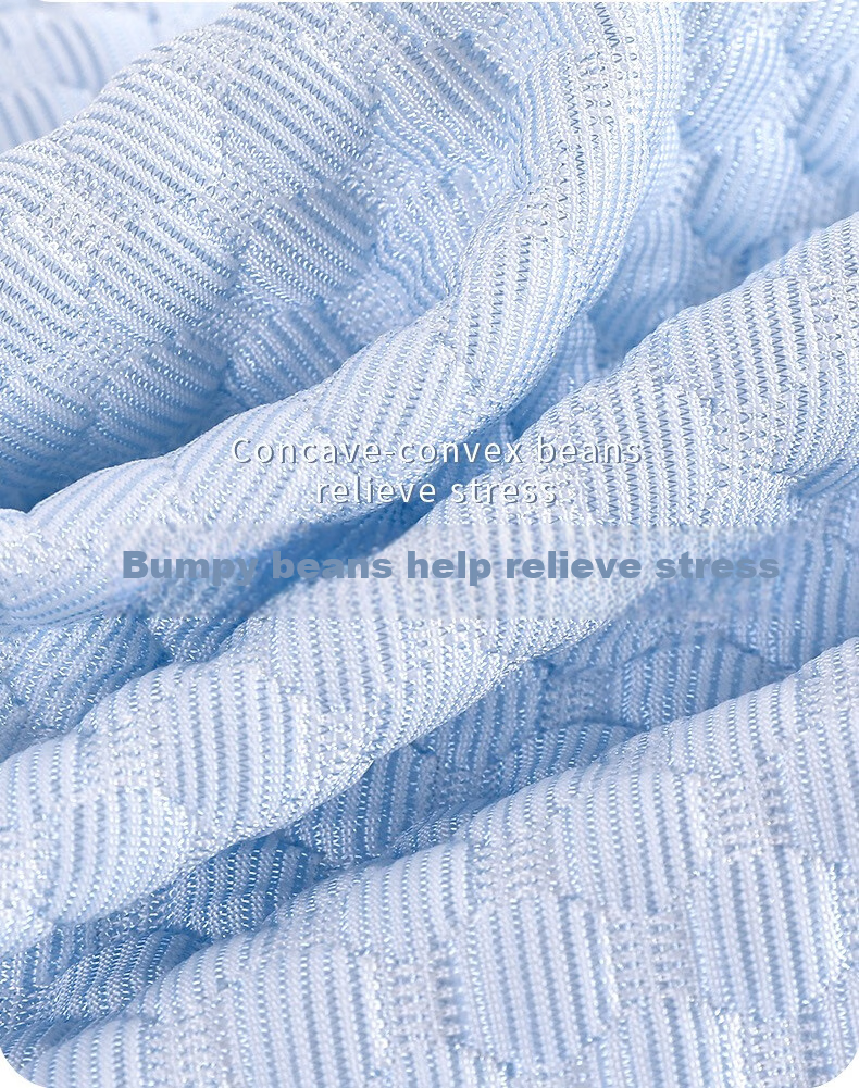 AVIVI Latex Pillow Case Memory Foam Pillow Latex Pillow Special Pillow Cover One Pack, Tranquil Blue, 30*50cm 3