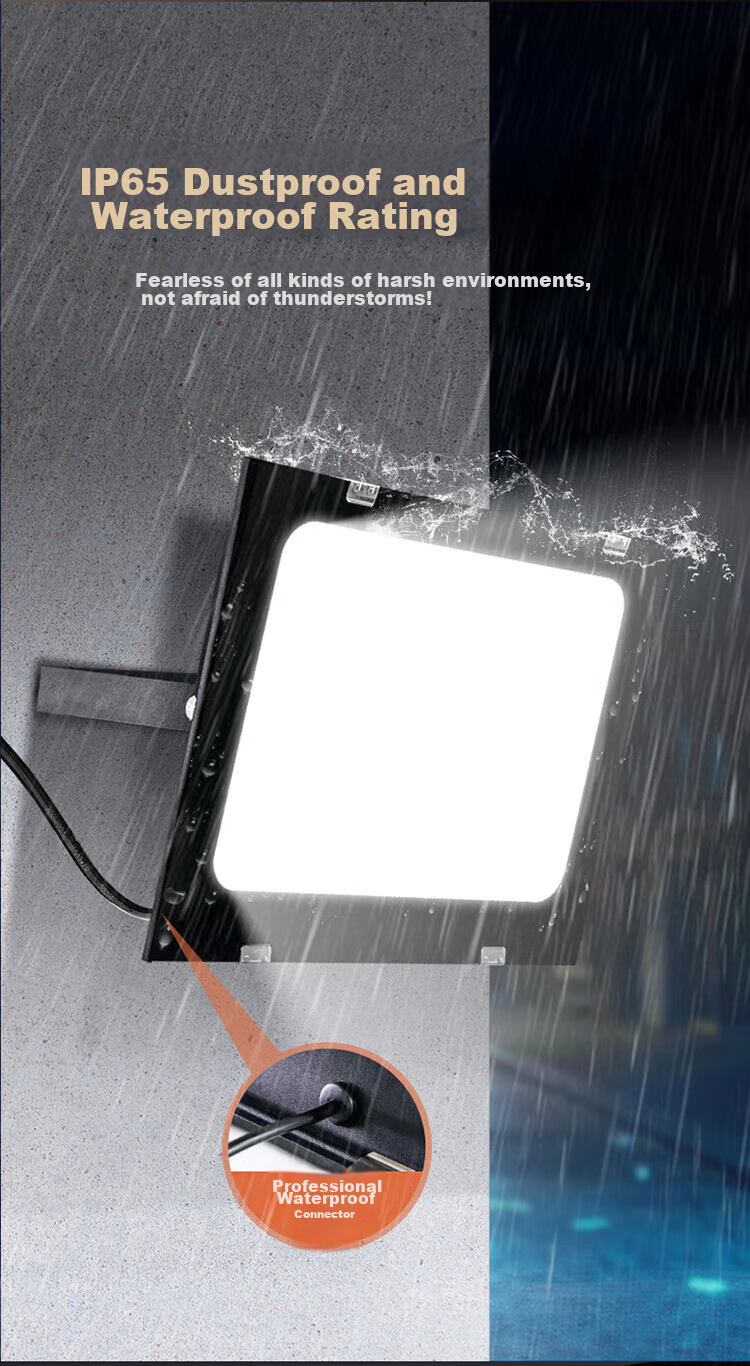 Datouren LED Floodlight, Outdoor Lighting, Exterior Garden Light, Waterproof Factory Lighting, Factory Ceiling Light, Camping Light 9