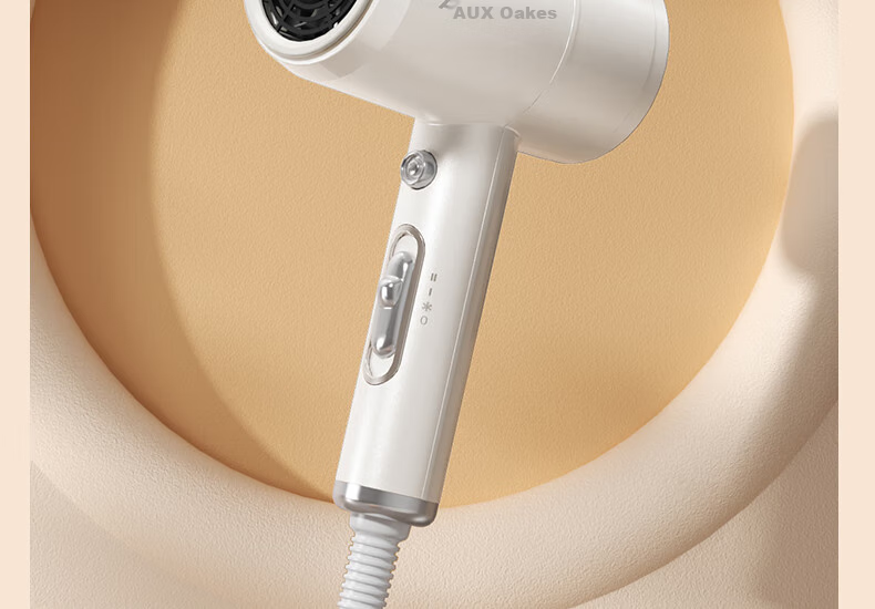 AUX Hair Dryer, Home Use, Negative Ion Blue Light Hair Protection, Non-Damaging Electric Blower, 1800W High Power Quick-Drying Hair Dryer, Portable Dorm Hair Dryer 9