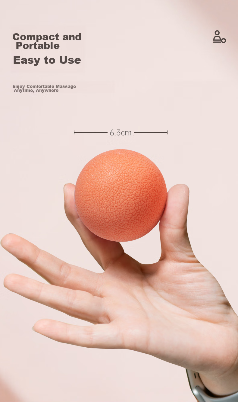 Li-Ning Fascia Ball Fitness Massage Ball Yoga Foot Sole Shoulder Neck Membrane Training Exercise Hand Grip Ball Fascia Rehabilitation Blue 5