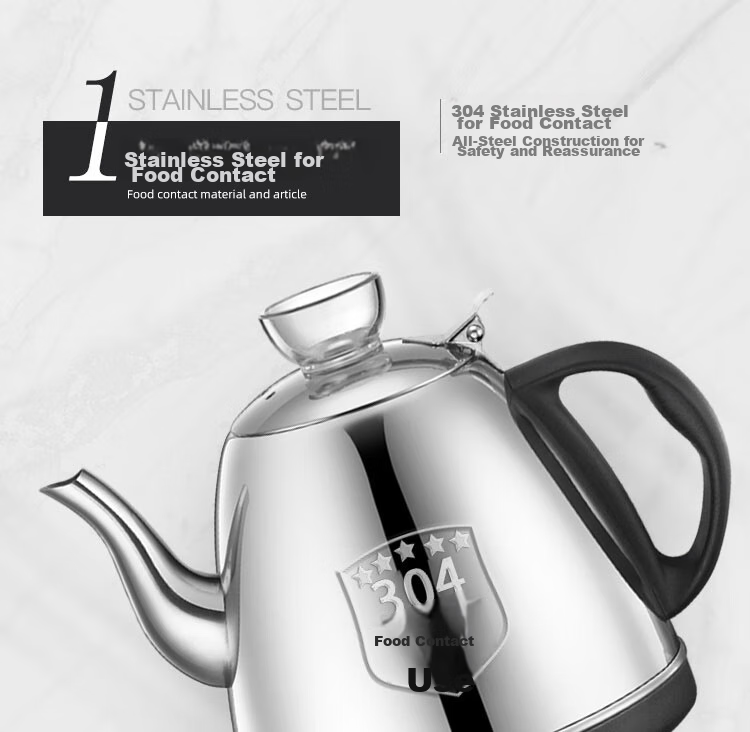 CHIGO Pure Titanium Electric Kettle Fully Automatic Water Supply Electric Kettle Tea Table Integrated High-Temperature Sterilization Electric Tea Stove Embedded Tea Table Special Electric Tea Tray JBL 10