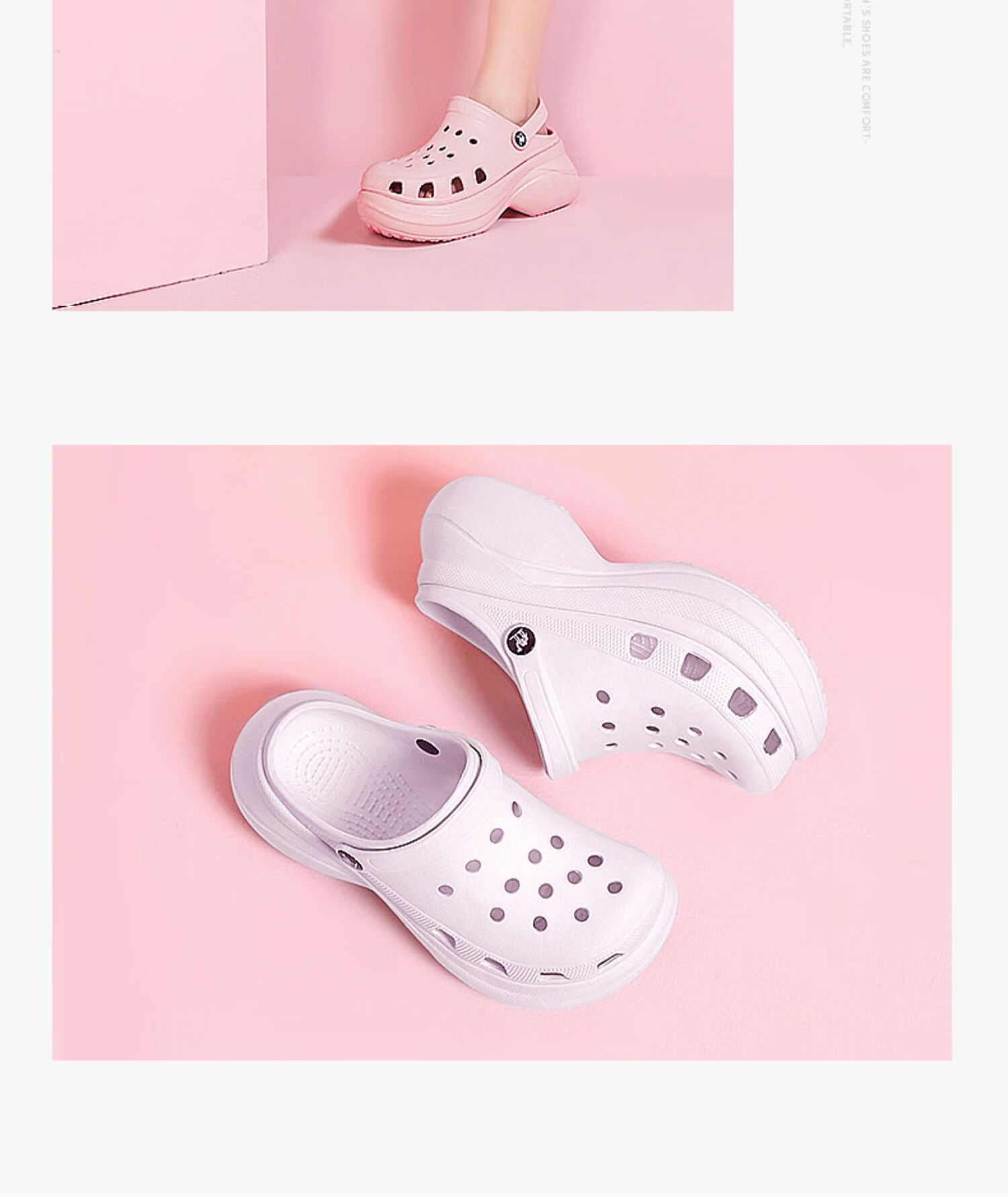 CAMEL Women's Perforated Shoes, New Summer Casual Fashion Outdoor Thick-Soled Non-Slip Closed-Toe Sandals And Slippers for Women, 0632 8