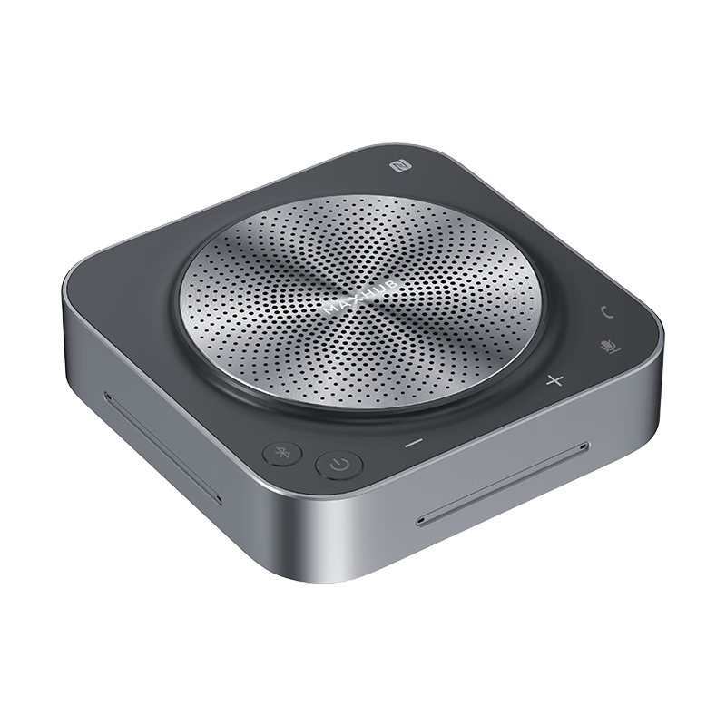 MAXHUB Video Conference Omnidirectional Microphone / 6m Pickup Driver-Free Wireless Bluetooth Speaker / Tencent Meeting Certified / 40㎡ Conference Room Solution BM31S