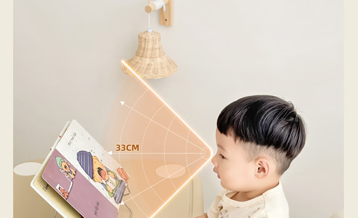 Yuelianggushi LUNASTORY Baby Desk And Chair, Children's Study Table, Chubby Table, Montessori Small Table, Peanut Table, Kindergarten-Specific Single Desk 32