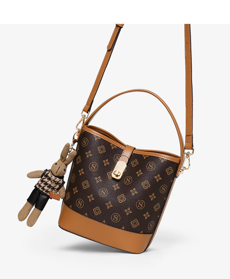 Aiqinghai Handbag, Women's Shoulder Crossbody Bag, Tote Water Bucket Bag, Luxury Brand, Birthday And Mother's Day Gift, Practical Present for Mom 10