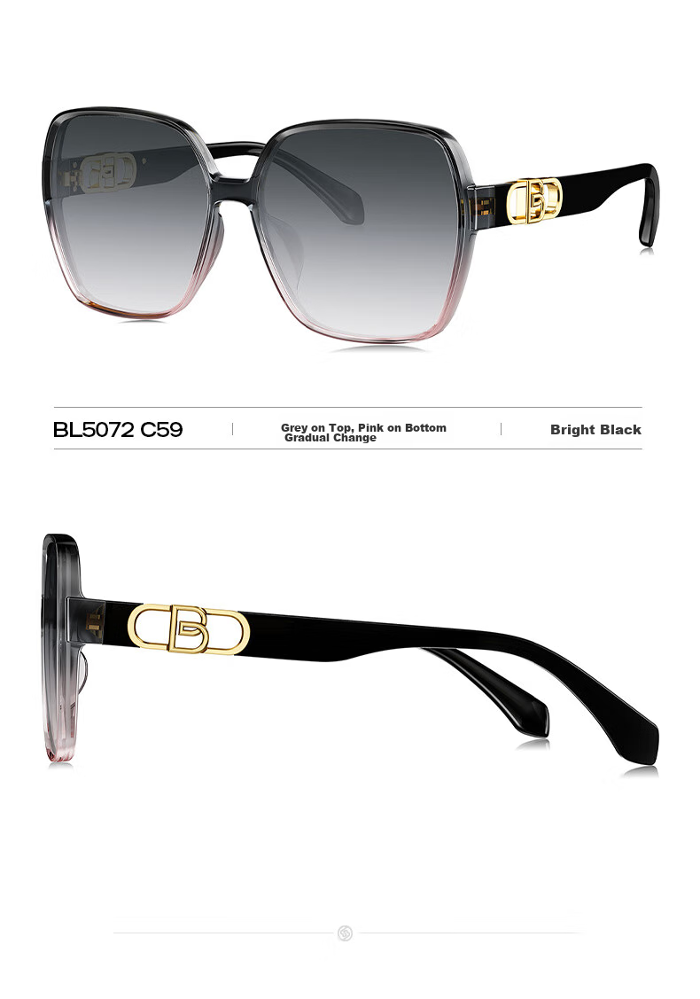 BOLON Elegant UV Protection Large Frame Sunglasses for Driving, Polarized Sunglasses for Women, Gift BL5082C30 13