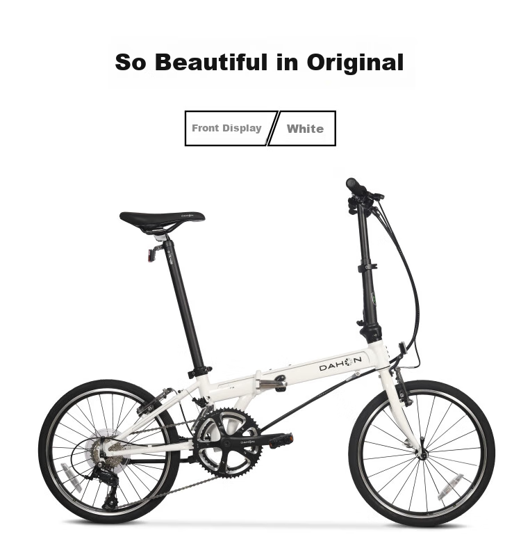 DAHON Folding Bicycle, 20-Inch, 18-Speed, Unisex Road Bike, KAC083, Orange 5